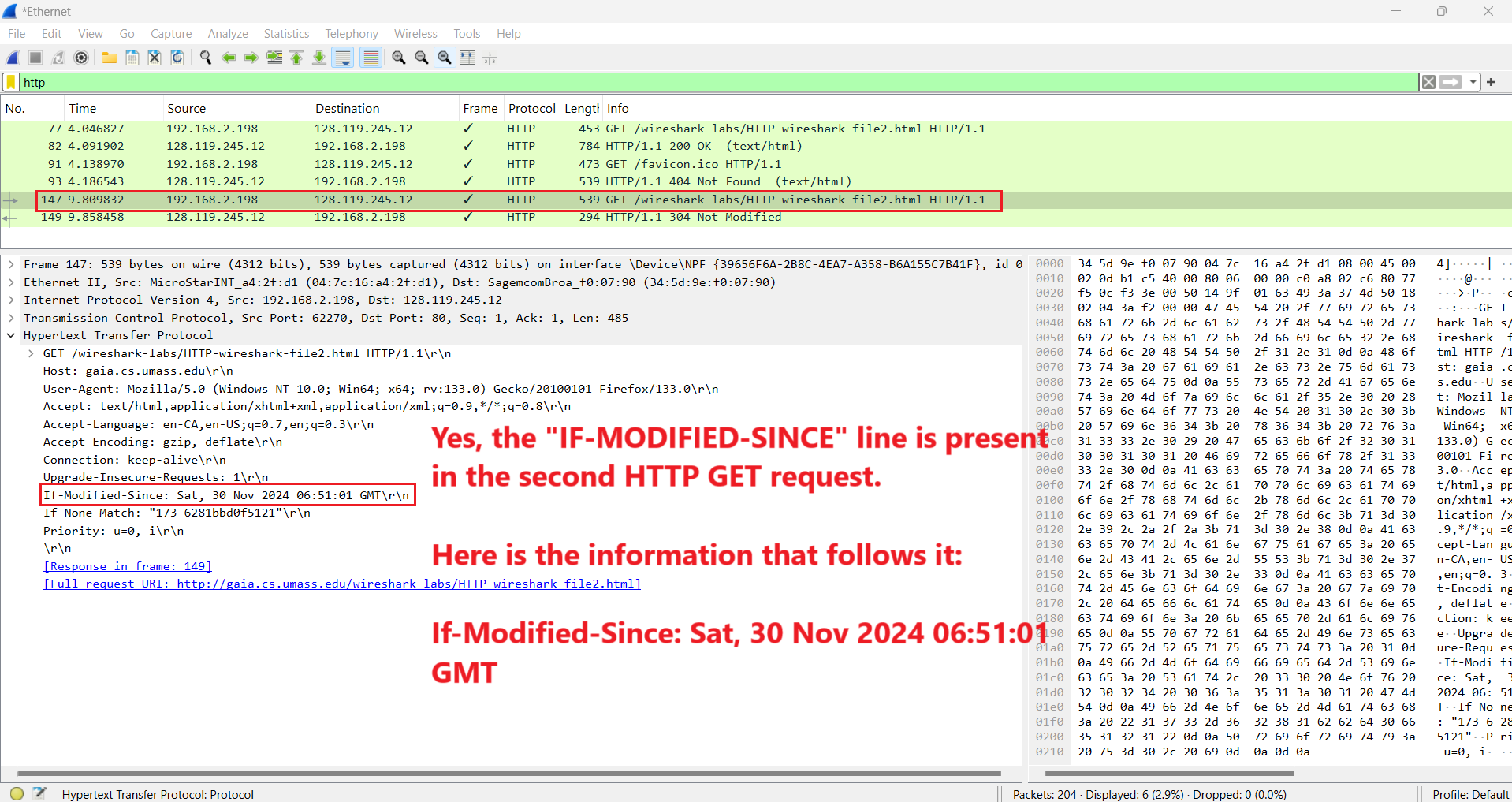 HTTP conditional GET with If-Modified-Since